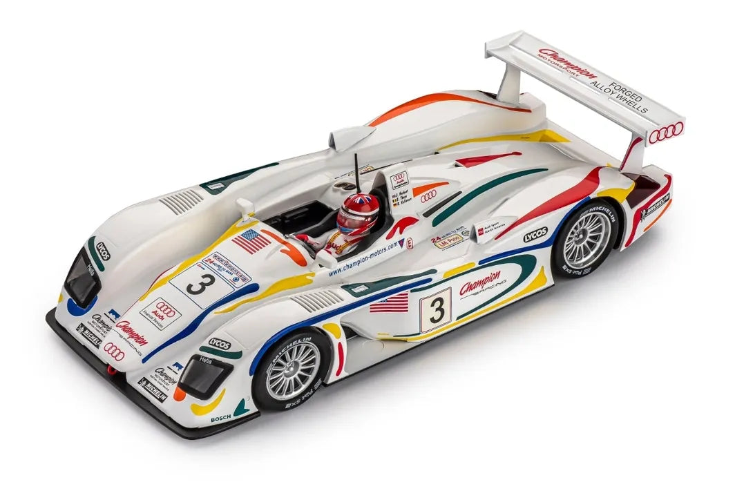 Slot.it 1/32 Analog RTR Car -Audi R8 #3 LeMans 2001 CA33d