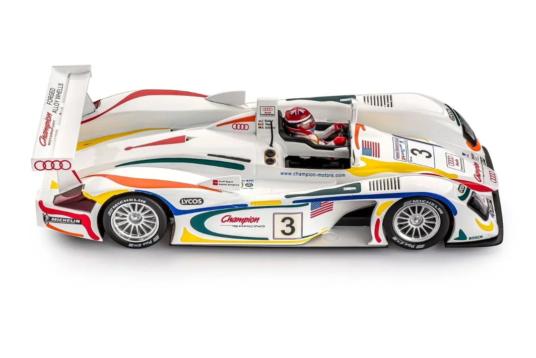 Slot.it 1/32 Analog RTR Car -Audi R8 #3 LeMans 2001 CA33d
