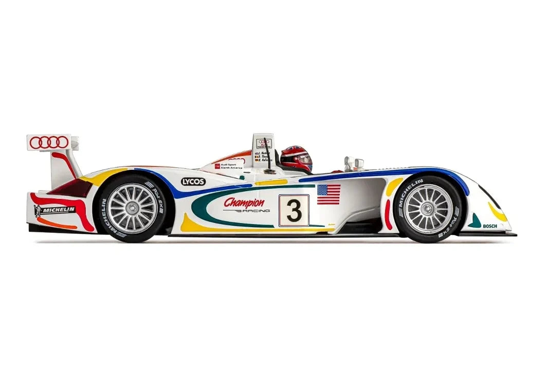 Slot.it 1/32 Analog RTR Car -Audi R8 #3 LeMans 2001 CA33d