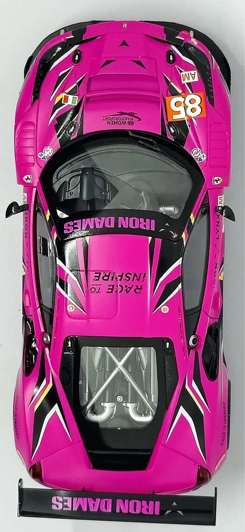 Race tuned Carrera 31081 Ferrari 488 GT3 "Iron Dames" Digital 132 1/32 Slot Car