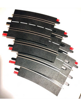 Carrera 20578 Curve 4/15°, EIGHT Pieces - Digital 124/132 & Analog