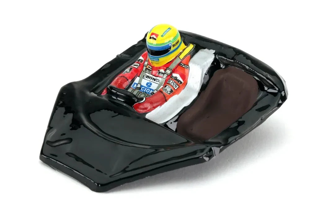 Interior - 1/24 black - Ayrton Senna, driver. Super lightweight detail!