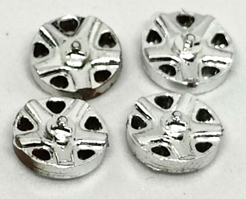 Wheel Inserts, Strombecker 1/32 wheel inserts .4" diameter. Set of four.
