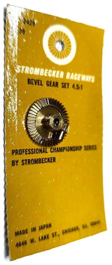 Gears, Strombecker #8429 Gear set tooth 3/32" 0.092" Pinion 1/8" Crown 4.5 / 1 ratio