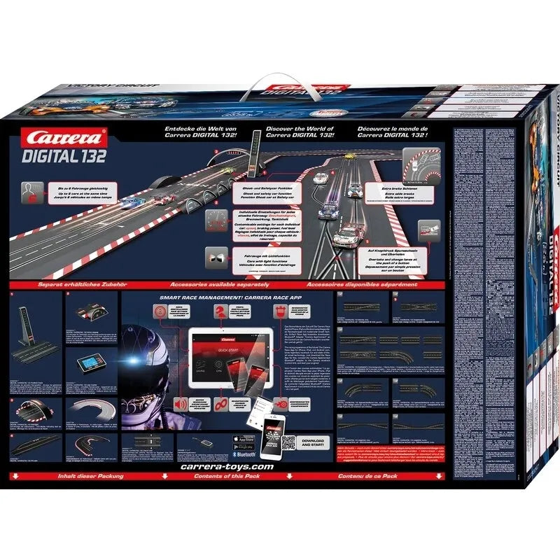 Carrera 30047 Victory Circuit w/Lights and Wireless Controllers, Digital 1/32