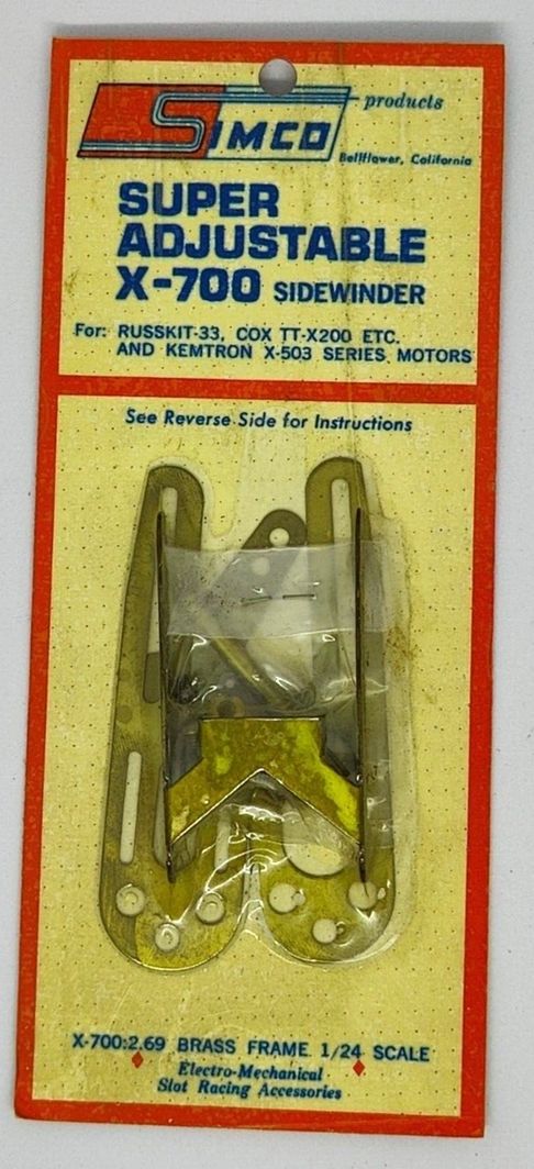 Chassis, Simco Super Adjustable X-700 for Russkit 33, Kemtron X-503 & all 36D.