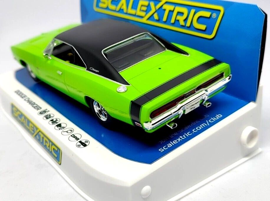 Scalextric C4326 Dodge Charger R/T Sublime Green Classic MOPAR DPR 1:32 Slot Car
