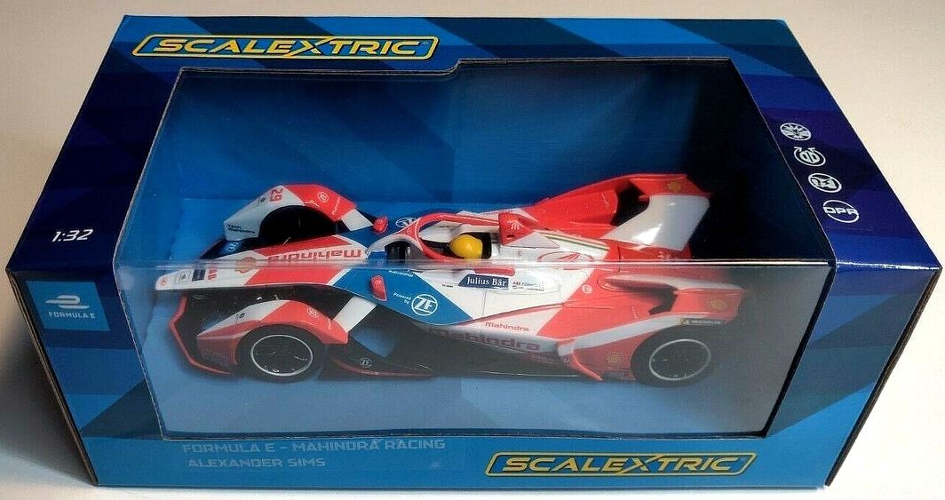 Scalextric C4285 Formula E - Mahindra Racing – Alexander Sims 1/32 Slot Car