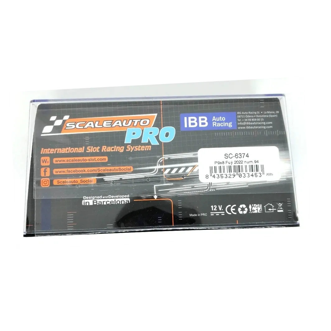 Scaleauto SC-6374 - Peugeot 9x8 LMH Hypercar #94 - '22 6h of Fuji - PRO