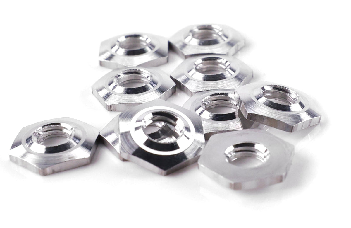 Slick 7 S7-48 low-profile aluminum slot car guide nut
