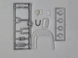 Original chrome plated detail parts windshield and wheel inserts for Strombecker Lotus 30