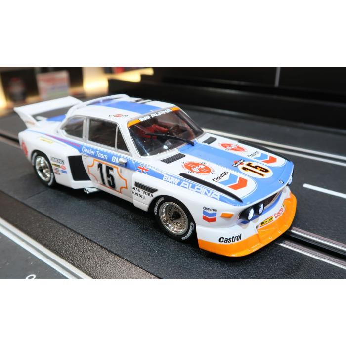 Carrera 32028 BMW 3.5 CSL #15 Digital 132 1/32 Slot Car Lights