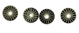 Wheel Inserts, VIP Vintage Spoke Aluminum & acetate. .0475"OD .125"ID Set of four.